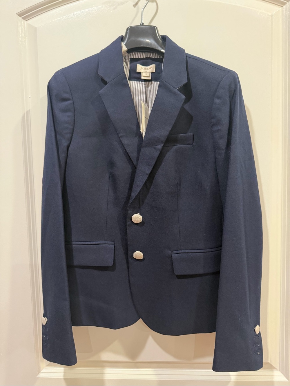 J. Crew Navy Blazer Original schoolboy blazer size2 out of stock online